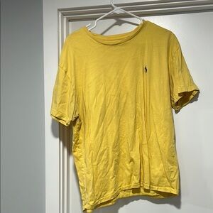 Polo by Ralph Lauren Men's Yellow T-Shirt